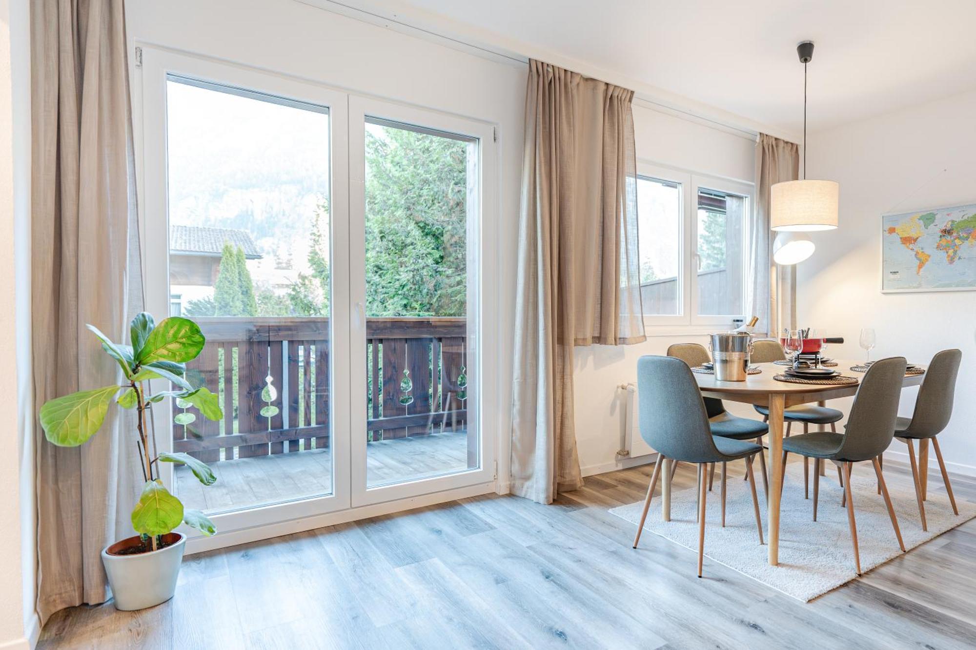 Bellevue & Classy Mountain View Apartment كاندرستغ المظهر الخارجي الصورة